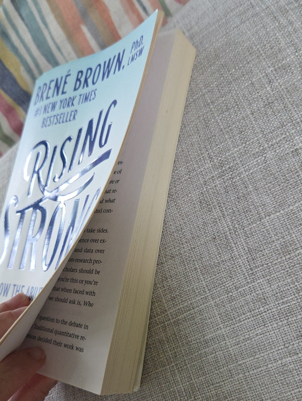 Brené Brown "Rising Strong" Paperback Book - Picture 5 of 5